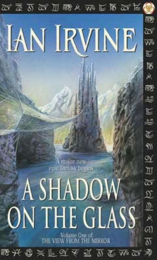 Book cover of A Shadow On The Glass: The View From The Mirror, Volume One (A Three Worlds Novel) (View from the Mirror #1)