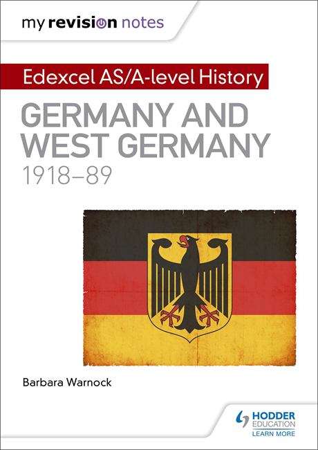 Book cover of My Revision Notes: Germany and West Germany, 1918-89 (PDF)