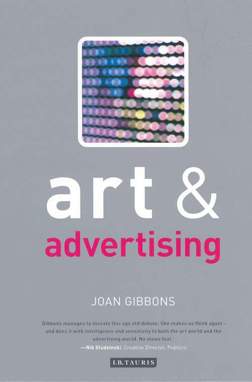 Book cover of Art and Advertising