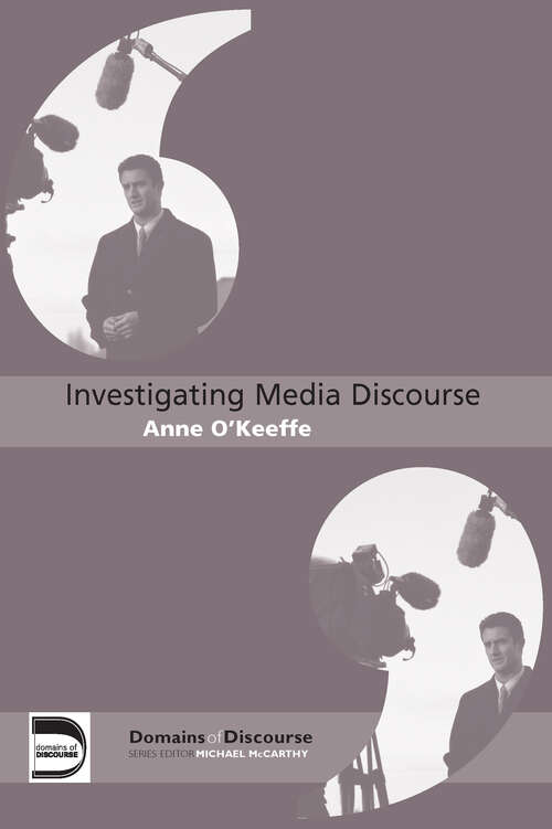 Book cover of Investigating Media Discourse (Domains of Discourse)