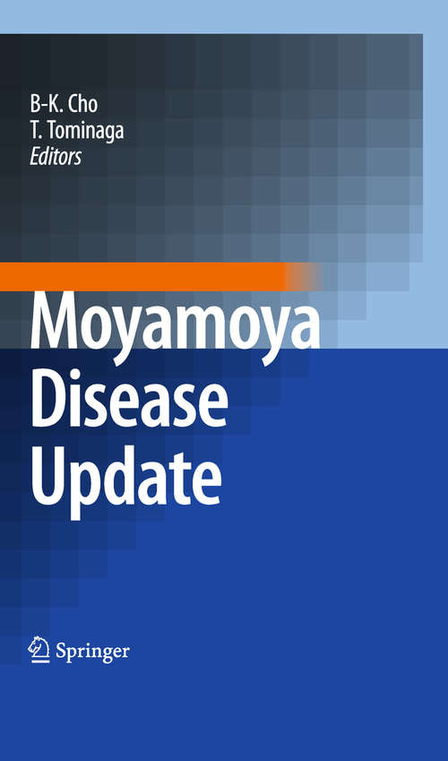 Book cover of Moyamoya Disease Update (2010)