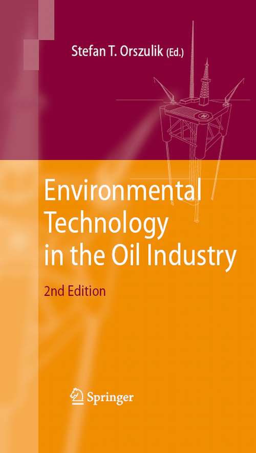 Book cover of Environmental Technology in the Oil Industry (2nd ed. 2008)