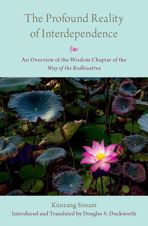 Book cover of The Profound Reality of Interdependence: An Overview of the Wisdom Chapter of the Way of the Bodhisattva