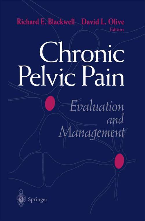 Book cover of Chronic Pelvic Pain: Evaluation and Management (1998)