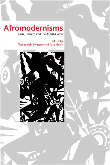 Book cover of Afromodernisms: Paris, Harlem and the Avant-Garde