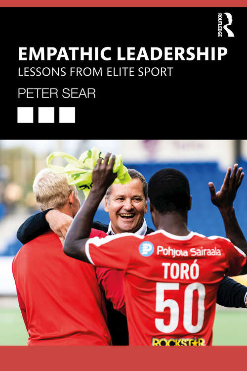 Book cover of Empathic Leadership: Lessons from Elite Sport