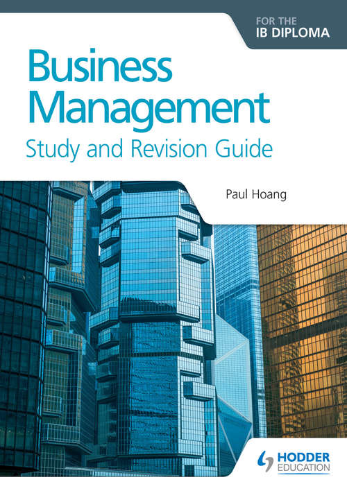 Book cover of Business Management for the IB Diploma Study and Revision Guide (PDF)