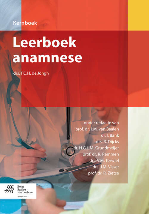 Book cover of Leerboek anamnese (2013) (Kernboek)