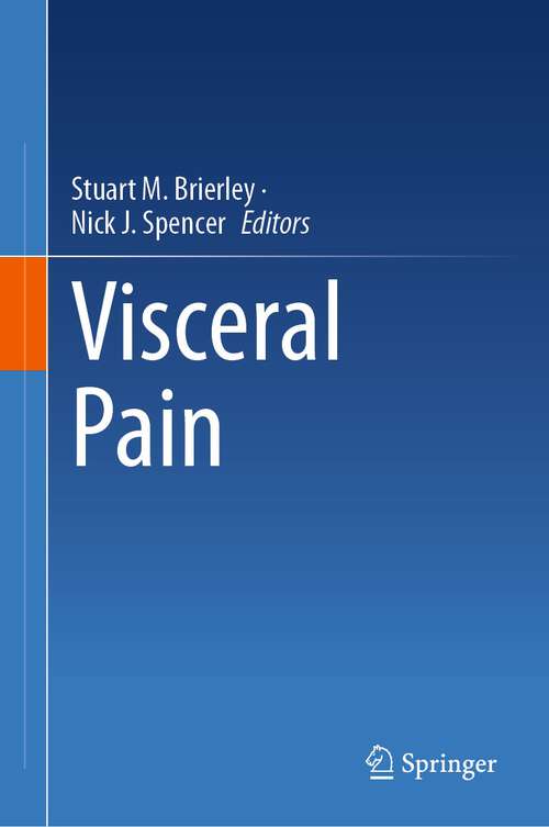 Book cover of Visceral Pain (1st ed. 2023)