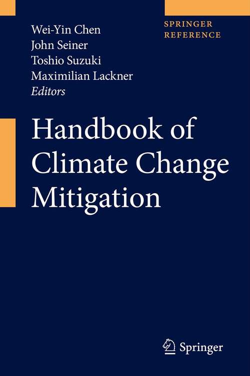 Book cover of Handbook of Climate Change Mitigation