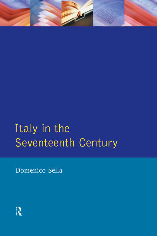 Book cover of Italy in the Seventeenth Century