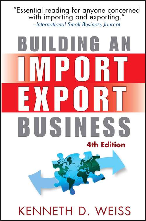 Book cover of Building an Import / Export Business (4)