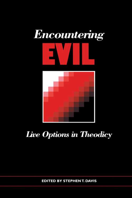 Book cover of Encountering Evil: Live Options In Theoldicy