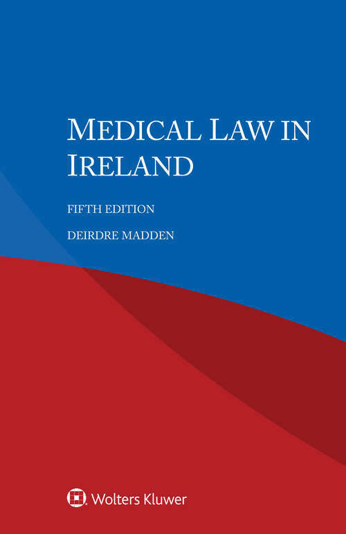 Book cover of Medical Law in Ireland (5)