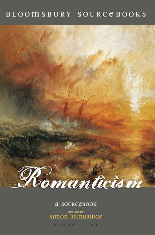 Book cover of Romanticism: A Sourcebook (1st ed. 2008) (Palgrave Sourcebooks)