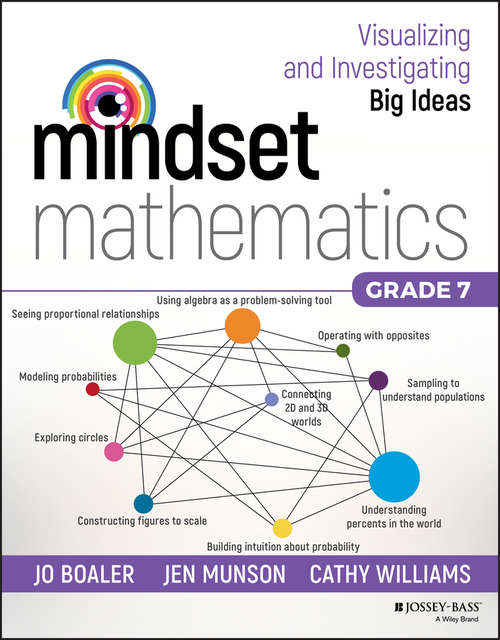 Book cover of Mindset Mathematics: Visualizing And Investigating Big Ideas, Grade 5 (Mindset Mathematics)
