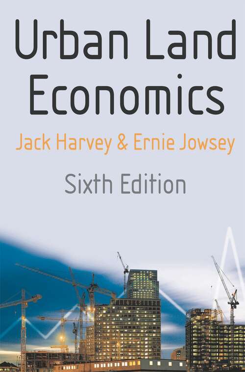 Book cover of Urban Land Economics (6th ed. 2003)