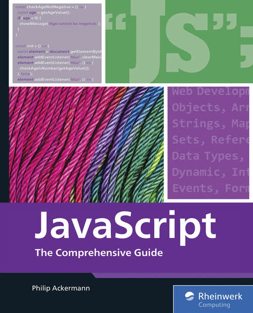 Book cover of JavaScript: The Comprehensive Guide