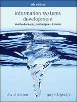 Book cover of Information Systems Development: Methodologies, Techniques and Tools (PDF) (4)