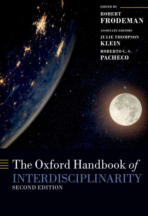 Book cover of The Oxford Handbook of Interdisciplinarity (Oxford Handbooks)