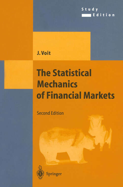 Book cover of The Statistical Mechanics of Financial Markets (2nd ed. 2003) (Theoretical and Mathematical Physics)