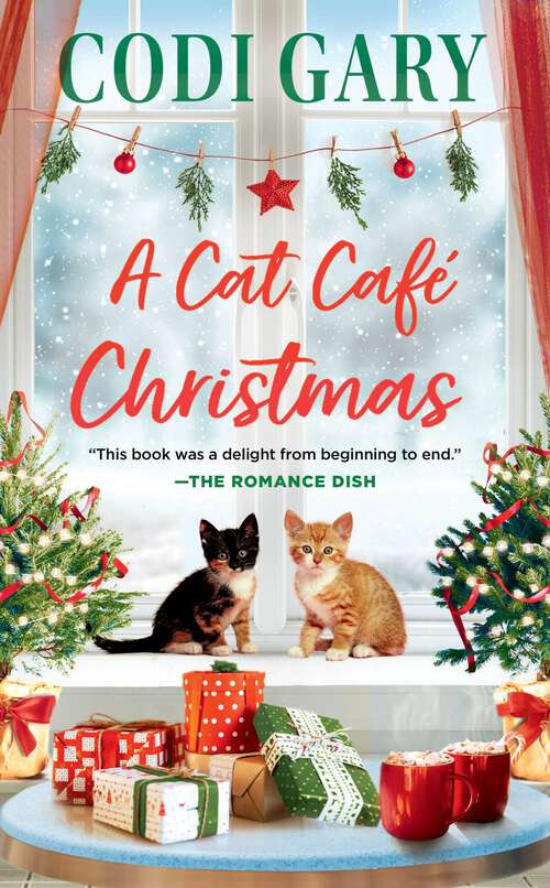 Book cover of A Cat Cafe Christmas