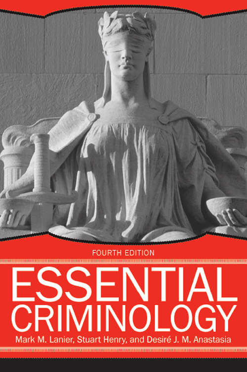 Book cover of Essential Criminology (4)