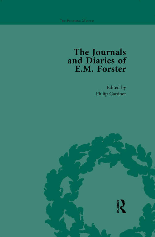 Book cover of The Journals and Diaries of E M Forster Vol 3