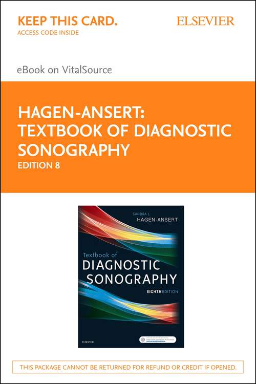 Book cover of Textbook of Diagnostic Sonography - E-Book: Textbook of Diagnostic Sonography - E-Book (8)