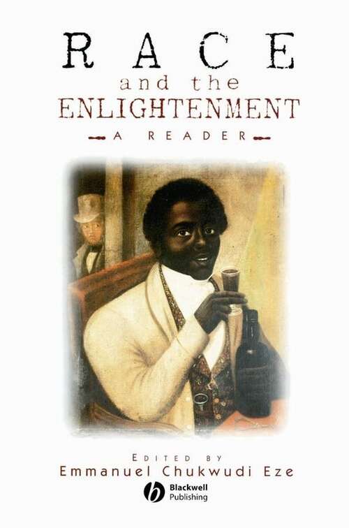 Book cover of Race And The Enlightenment (PDF): A Reader