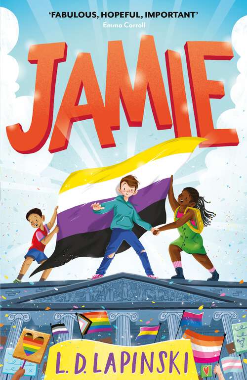 Book cover of Jamie: A joyful story of friendship, bravery and acceptance