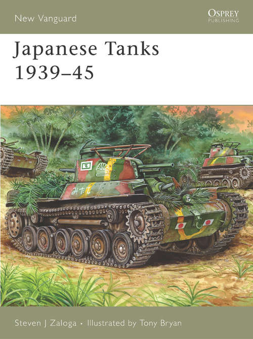 Book cover of Japanese Tanks 1939–45 (New Vanguard #137)