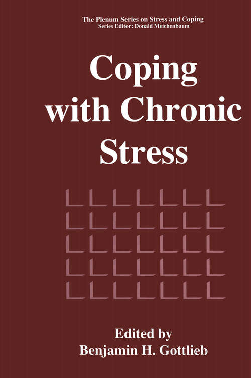 Book cover of Coping with Chronic Stress (1997) (Springer Series on Stress and Coping)