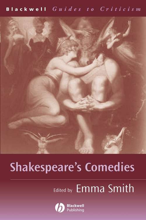 Book cover of Shakespeare's Comedies (Blackwell Guides to Criticism)