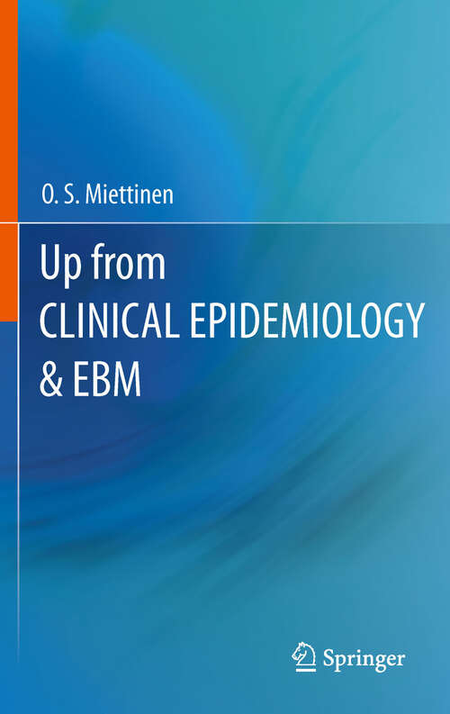 Book cover of Up from Clinical Epidemiology & EBM (2011)