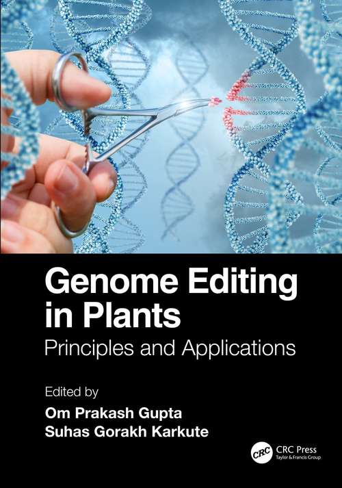 Book cover of Genome Editing in Plants: Principles and Applications