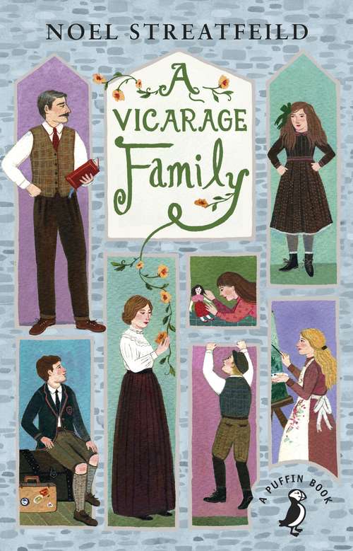 Book cover of A Vicarage Family: A Biography Of Myself (A Puffin Book #70)