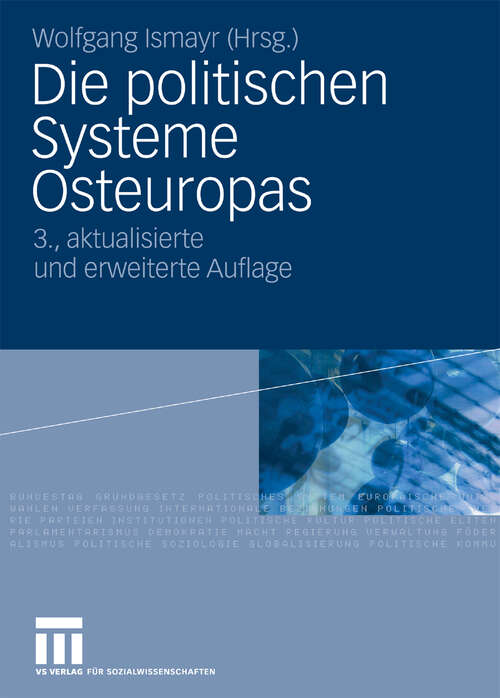 Book cover of Die politischen Systeme Osteuropas (3. Aufl. 2010)