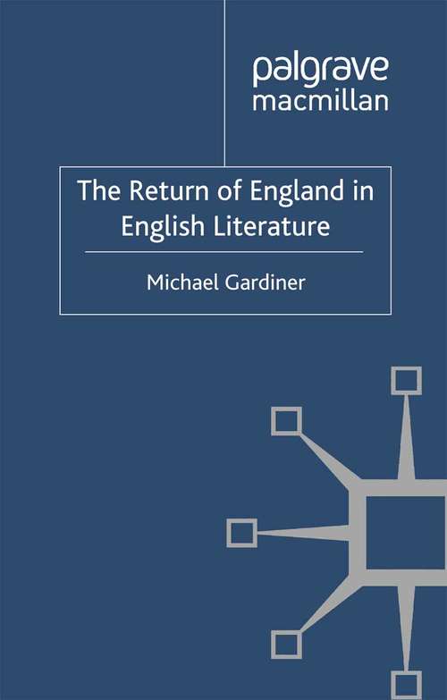 Book cover of The Return of England in English Literature (2012)