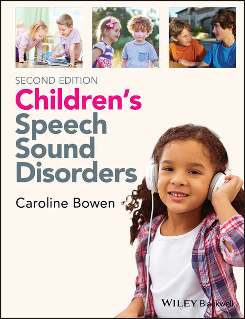 Book cover of Children's Speech Sound Disorders (2)