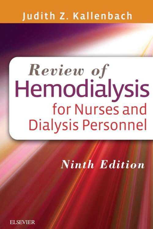 Book cover of Review of Hemodialysis for Nurses and Dialysis Personnel - E-Book (7)