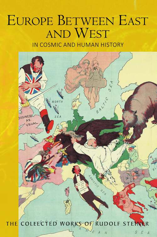 Book cover of Europe Between East and West: in Cosmic and Human History