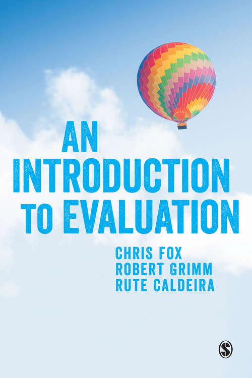 Book cover of An Introduction to Evaluation (First Edition)
