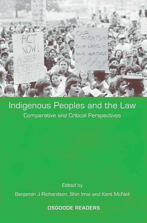 Book cover of Indigenous Peoples and the Law: Comparative and Critical Perspectives (Osgoode Readers)