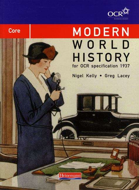 Book cover of Modern World History for OCR specification 1937 (PDF)