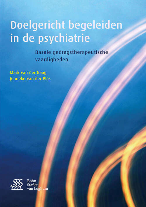 Book cover of Doelgericht begeleiden in de psychiatrie: Basale gedragstherapeutische vaardigheden (5th ed. 2016)