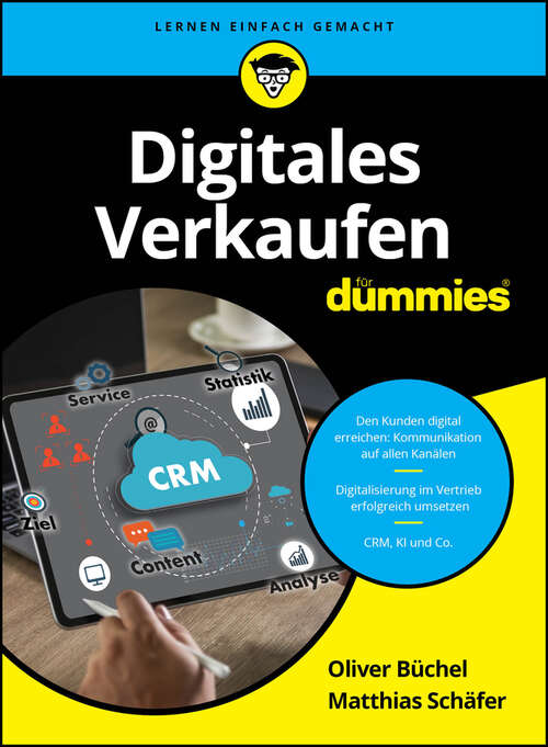 Book cover of Digitales Verkaufen für Dummies: Virtuelle Kommunikation im Vertrieb (Für Dummies)