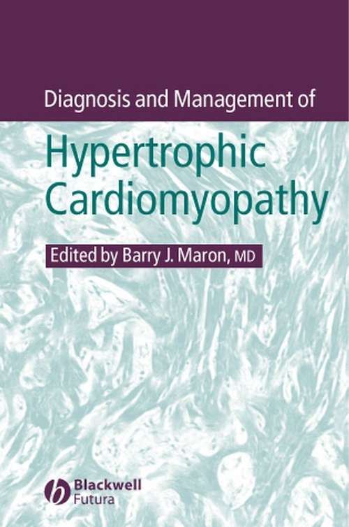 Book cover of Diagnosis and Management of Hypertrophic Cardiomyopathy