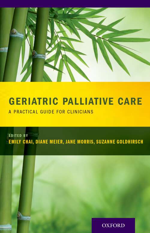 Book cover of Geriatric Palliative Care