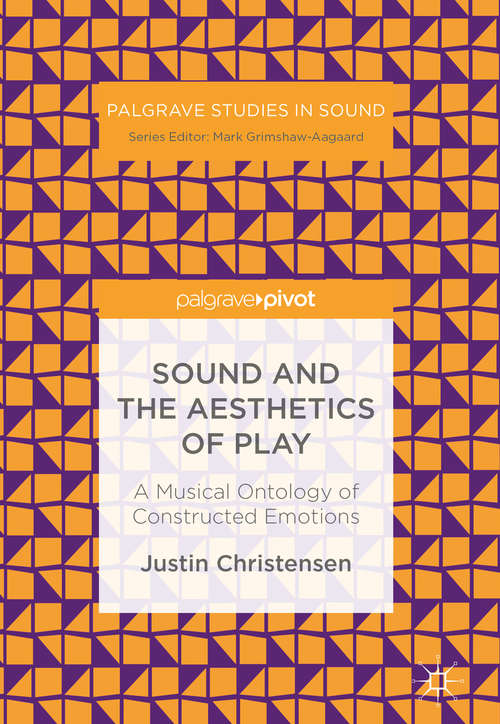 Book cover of Sound and the Aesthetics of Play